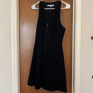 Trina Turk sleeveless zippered black dress